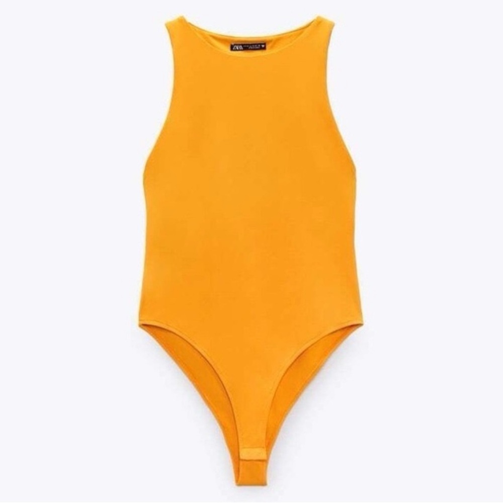 Orange Zara Bodysuit